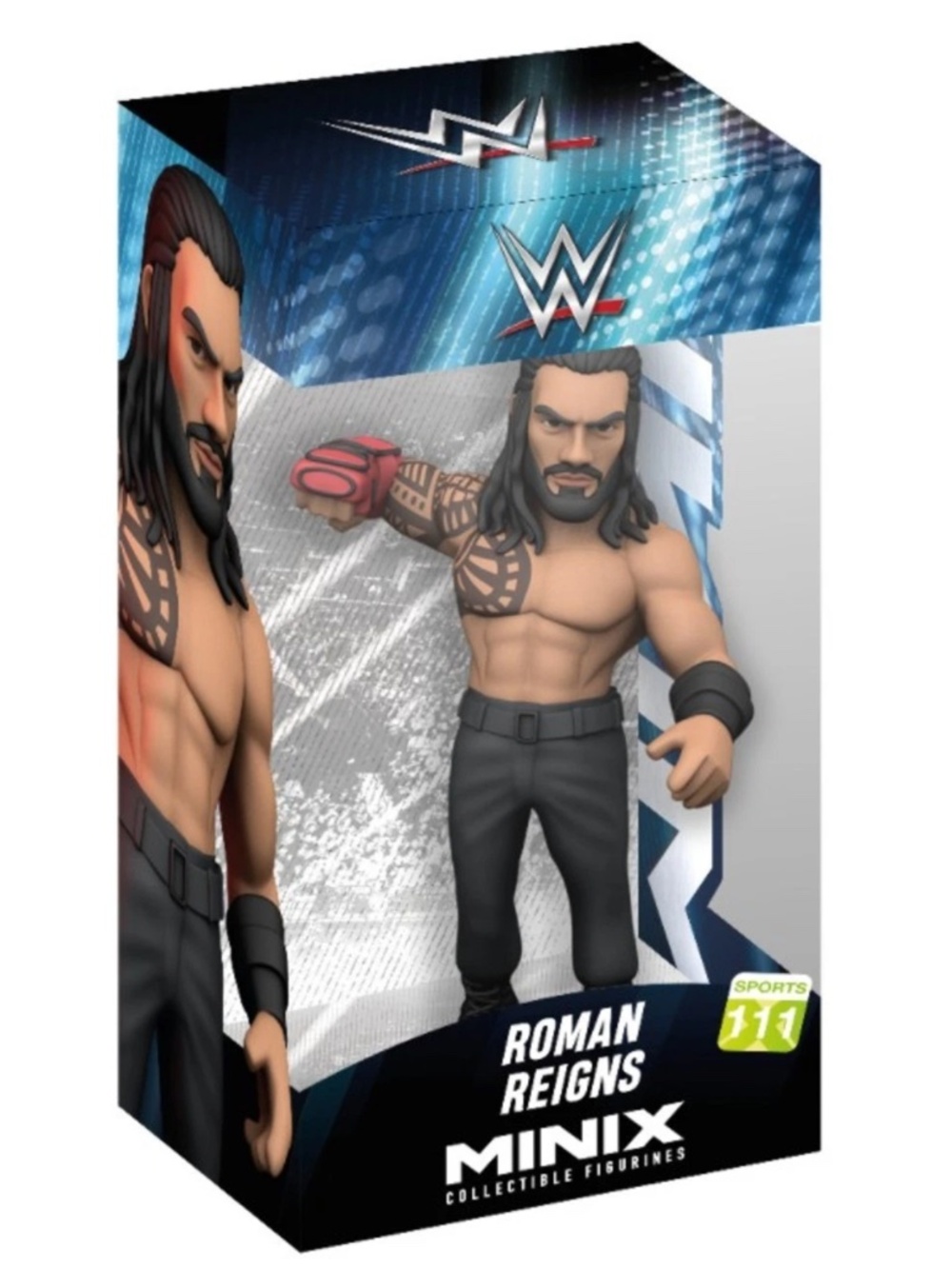 Roman Reigns 2025 Brand New Factory Sealed WWE Wrestling Minix Toy Figure